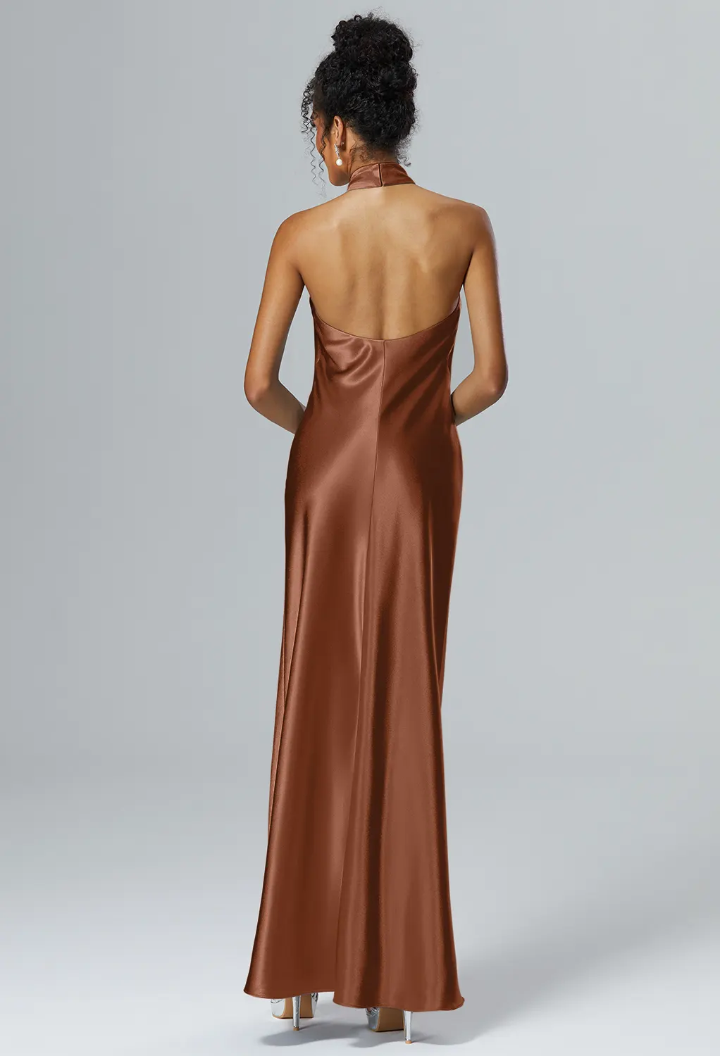 AW Mugwort Tan  Plus Size Wedding Guest Dresses